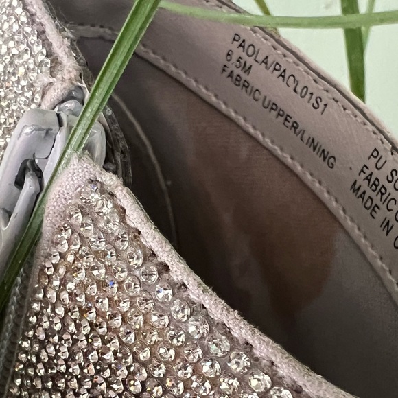 Steve Madden crystal rhinestone stiletto booties, size 6.5 - Picture 11 of 12